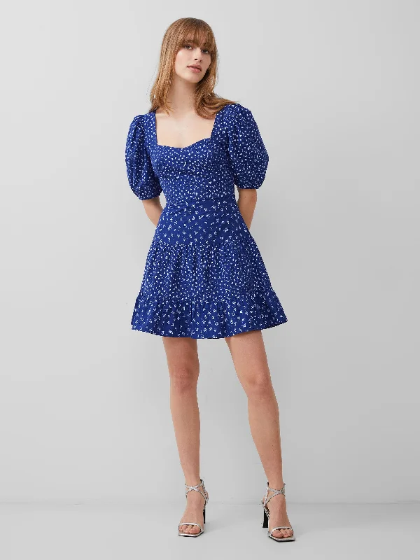 Cotton Printed Sweetheart Mini DressSavings You Can’t Ignore!