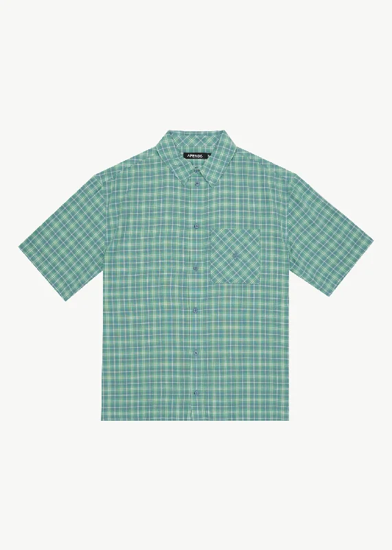 AFENDS Mens Creator - Short Sleeve Shirt - PineGet More, Spend Less – Shop Now!