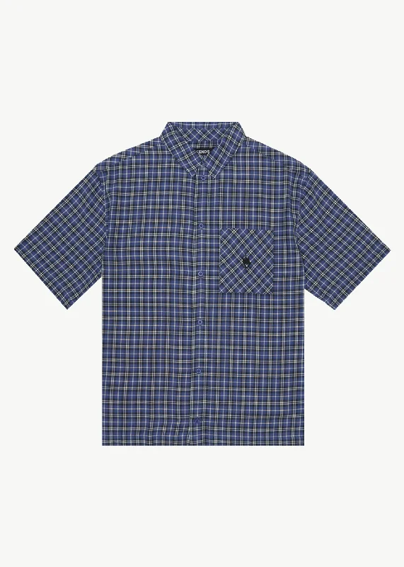 AFENDS Mens Shipwreck - Short Sleeve Shirt - MarlinGreat Deals, Just for You!
