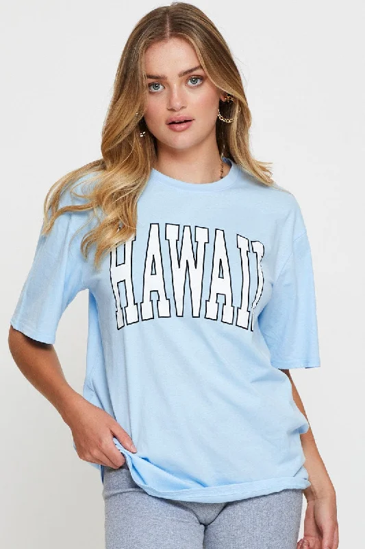 Blue Graphic T Shirt Short SleeveSale Alert – Get Ready to Shop!