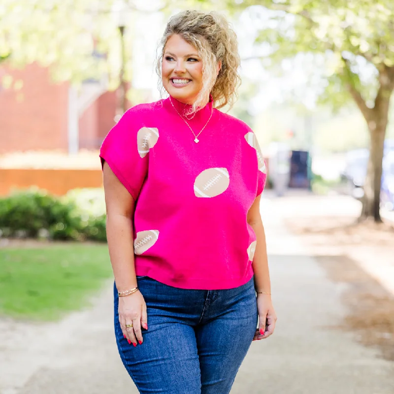 Football Mama Sweater, PinkGet More for Less!