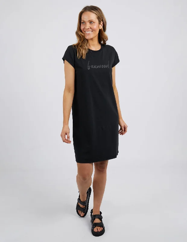 Foxwood Signature Tee Dress BlackYour Dream Deal is Here!