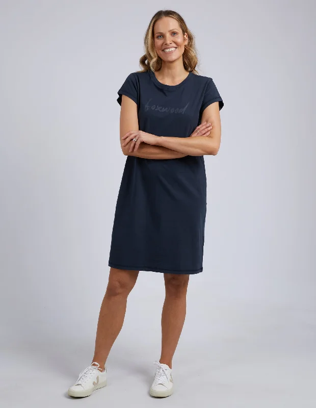 Foxwood Signature Tee Dress NavyGet It Before It’s Gone!