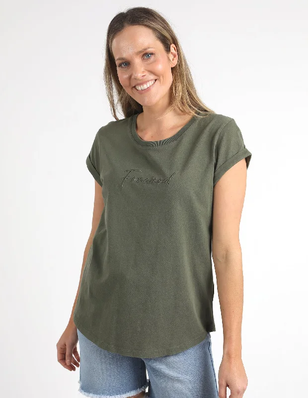 Foxwood Signature Tee KhakiShop Smart, Save Big!