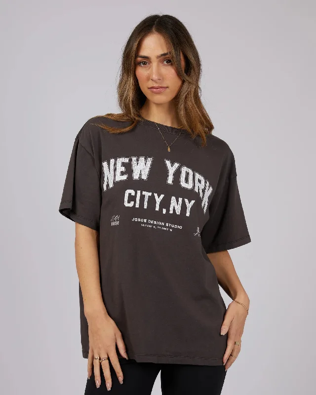 Jorge New York Tee Washed BlackGet It Before It’s Gone!
