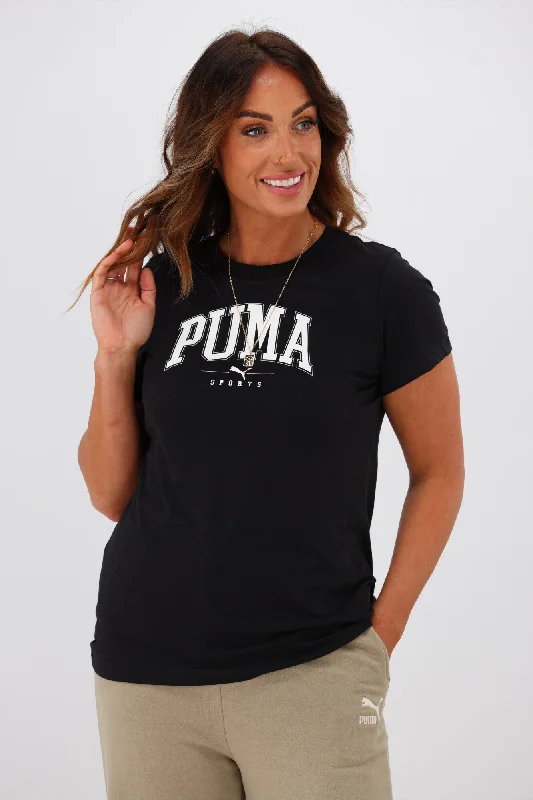 Puma Squad Graphic Tee Puma BlackBuy More, Pay Less!