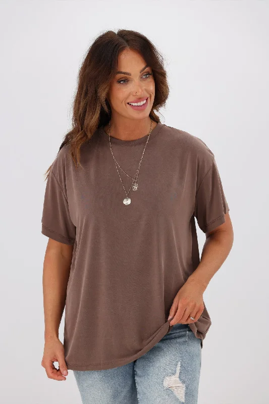 Silent Theory Harper Tee BrownSpecial Offer – Act Fast!