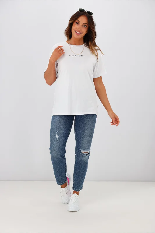 Silent Theory Logo Tee WhiteYour Dream Deal is Here!