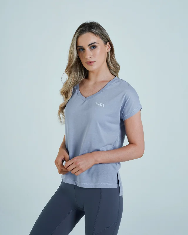 Zita T-Shirt Powder BlueUnbeatable Prices!