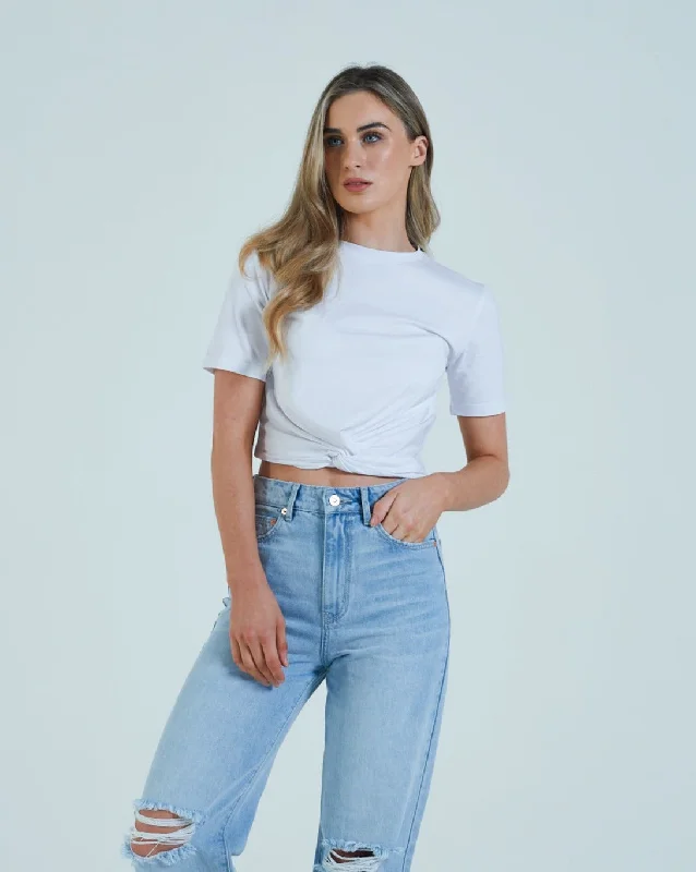 Greer Tee Optic WhiteSave More with Every Purchase!