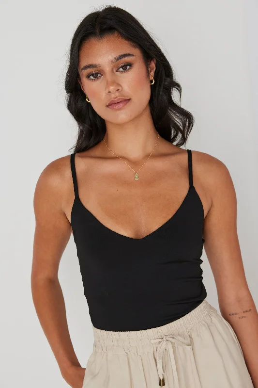 Tribute Black Knit BraletteEverything Must Go!