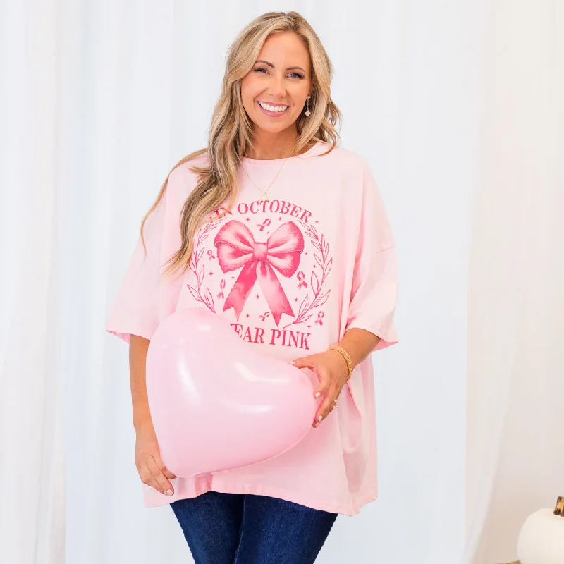 We Wear Pink Boyfriend Tee, Dusty PinkEverything Must Go!