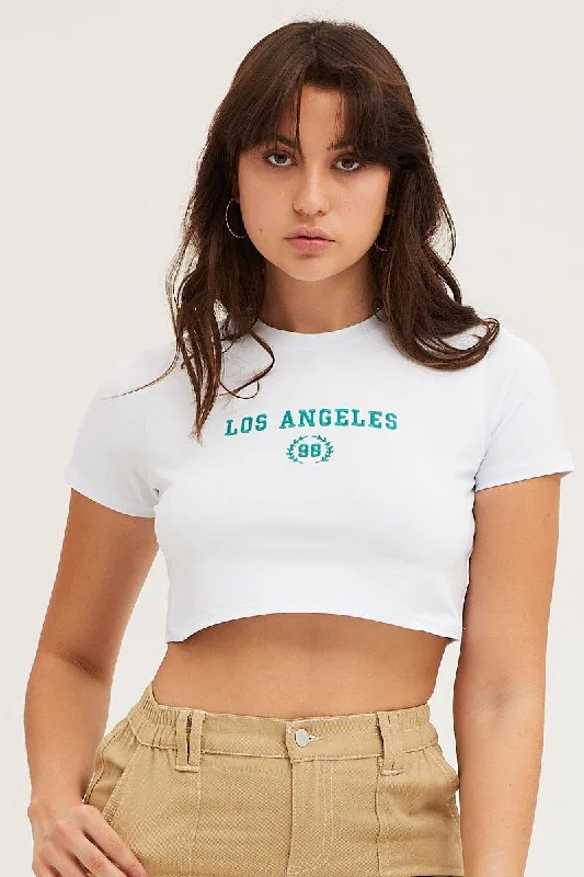 White Baby TeeShop More, Spend Less!
